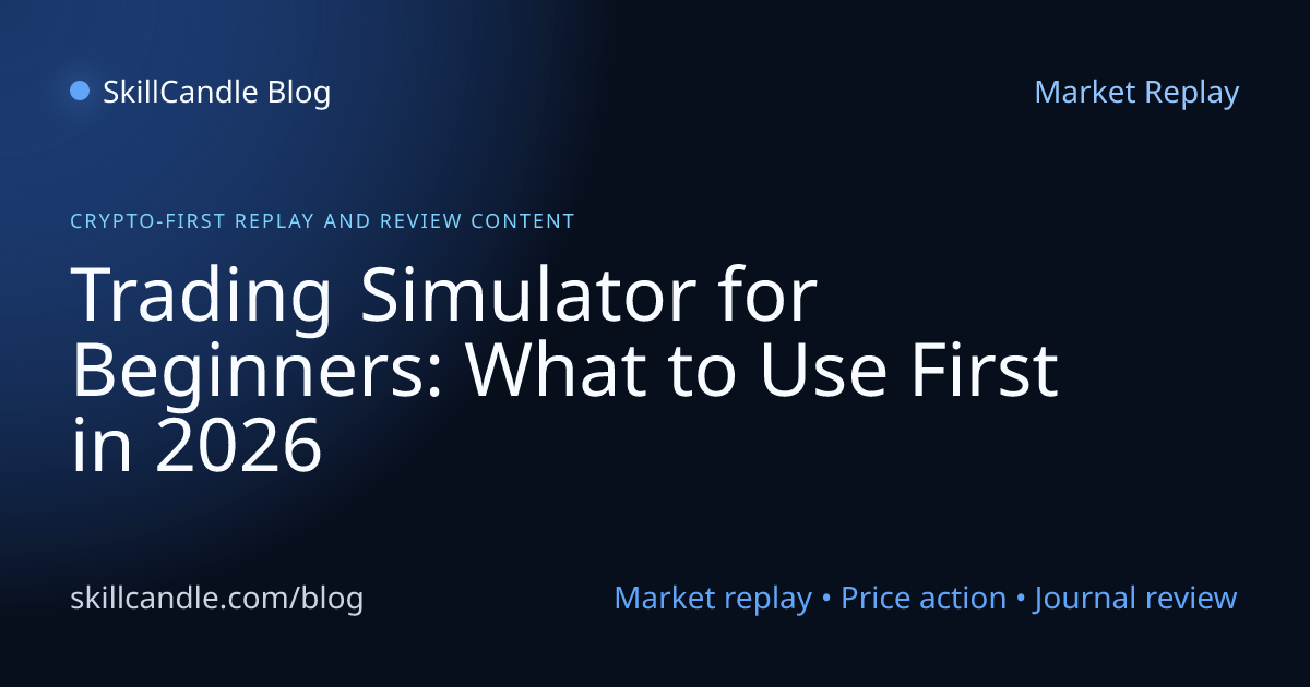 Trading Simulator for Beginners: What to Use First in 2026 | SkillCandle